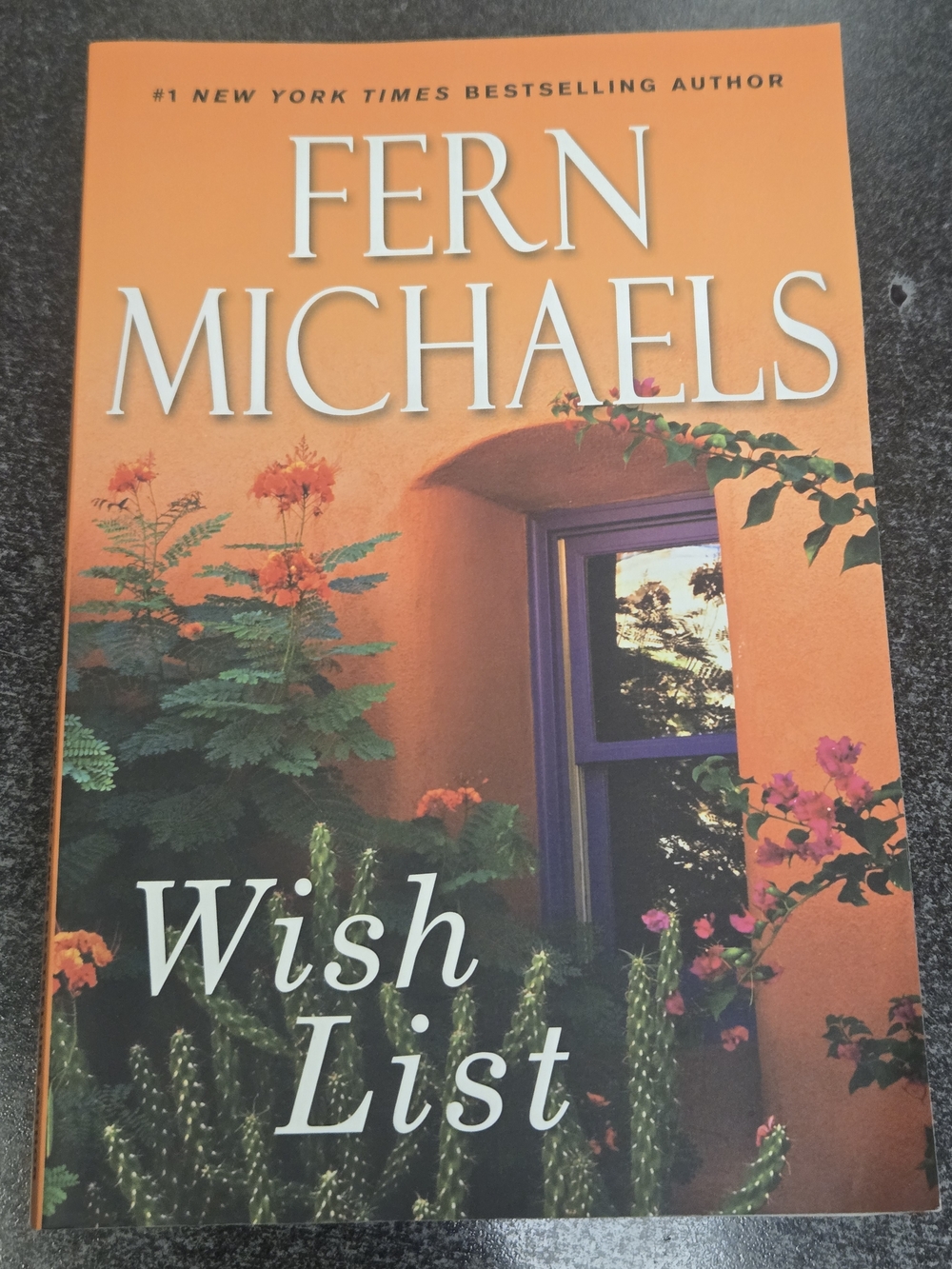 Fern Michaels "Wish List" Paperback Novel - Orange Cover